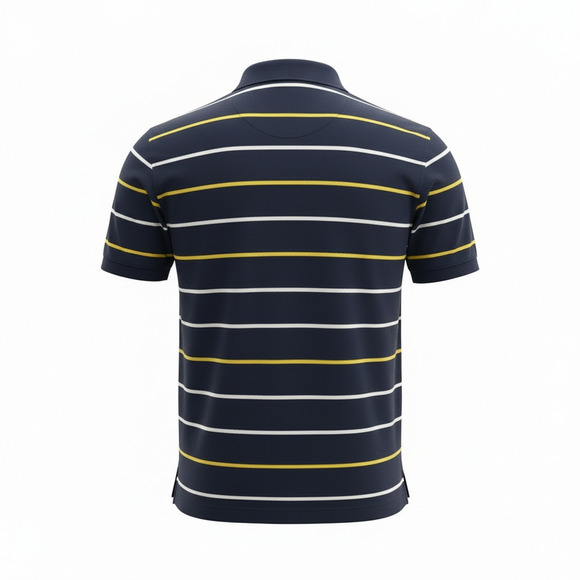 Nautica Men’s XXL Striped Polo Shirt Short Sleeve Cotton - Picture 3 of 11